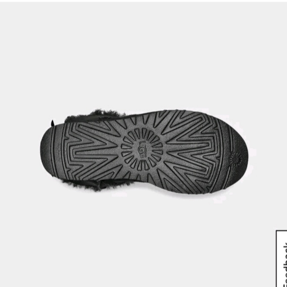 Ugg mini baily bow tie black size 10 Brand New Box - Picture 5 of 6